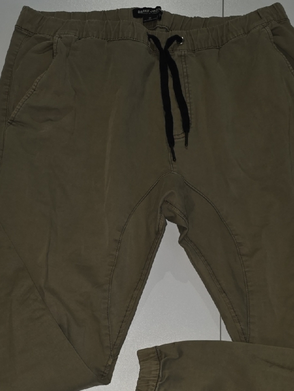 Cotton On Olive Green Drawstring Joggers